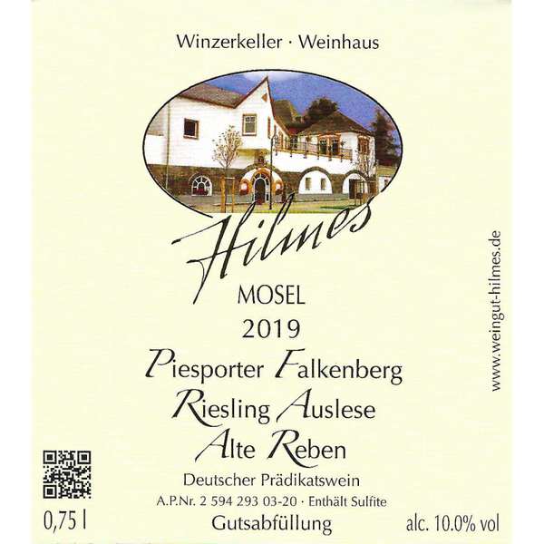 2019er Piesporter Goldtröpfchen 0,75 l Weingut Hilmes